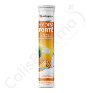 Hydra Forté Hydratatiebooster Ananas Passievrucht - 24 bruistabletten