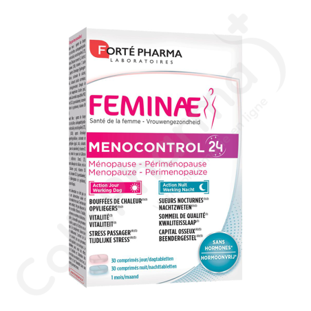 Feminae Ménocontrol Ménopause Périménopause - 60 comprimés