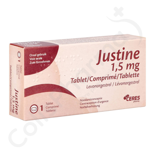 Justine 1,5 mg - 1 tablet