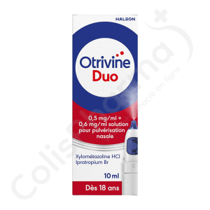 Otrivine Duo - Spray nasal 10 ml