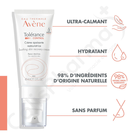 Avène Crème Pour Peaux Intolérantes - 40 ml