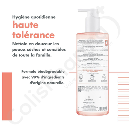 Avène Xeracalm Gel Nettoyant - 500 ml