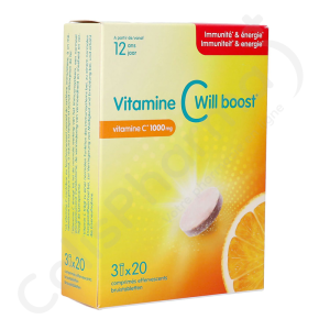 Vitamine C Will Boost - 60 bruistabletten