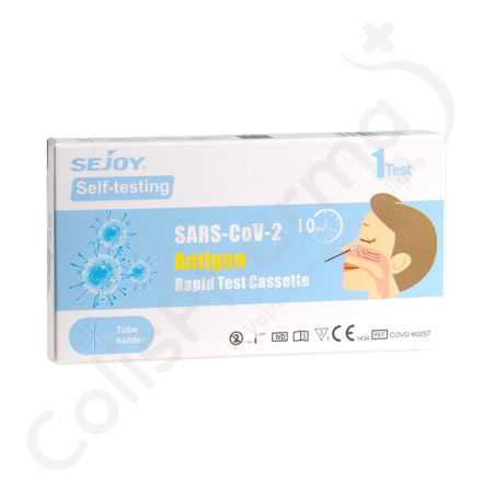 Zelftest Covid-19 - Snelle antigene neustest - 1 test