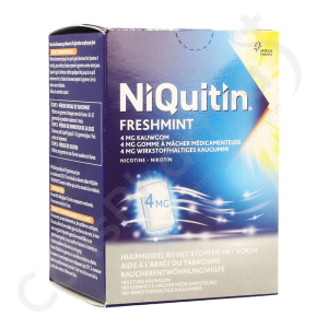 NiQuitin Freshmint 4 mg - 100 kauwgom