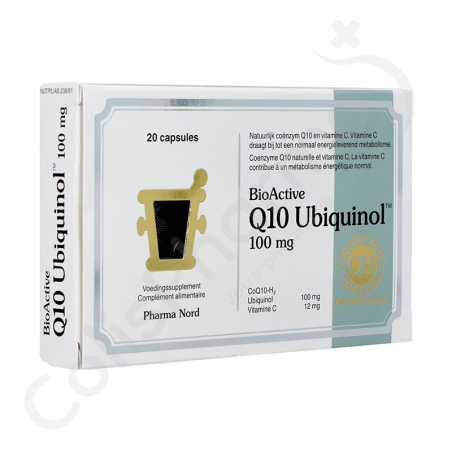 BioActive Q10 100 mg - 20 capsules BioActive Q10 100 mg - 20 capsules
