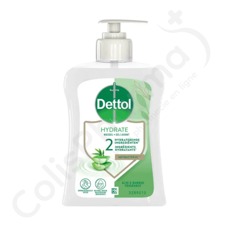 DettolHygiène Hydrating Aloe vera - Wasgel 250 ml