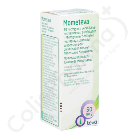 Mometeva 50 mcg - Neusspray 140 verstuivingen