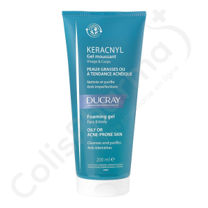Ducray Keracnyl Gel Moussant - 200 ml