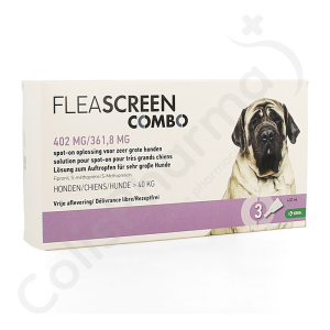Fleascreen Combo 402mg/361,8mg - 3 pipettes