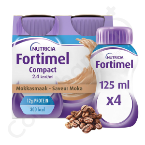 Fortimel Compact 2.4 kcal Moka - 4x125 ml