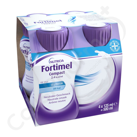 Fortimel Compact 2.4 kcal Neutre - 4x125 ml