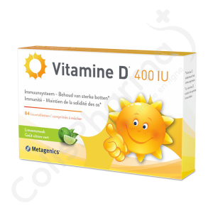 Vitamine D 400 IU - 84 kauwtabletten