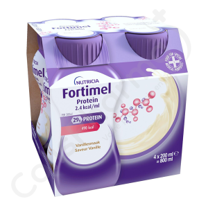 Fortimel Protein 2.4 kcal Vanille - 4x200 ml