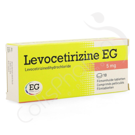 Levocetirizine EG 5 mg - 10 tabletten