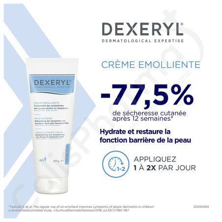 Dexeryl Crème Émolliente - 250 g