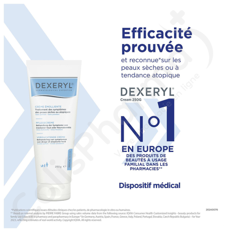 Dexeryl Crème Émolliente - 250 g