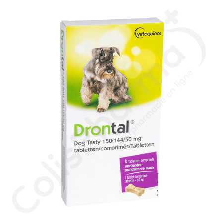 Drontal Dog Tasty - 6 comprimés
