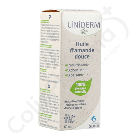 Liniderm Amandelolie - 60 ml