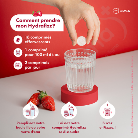 HydraFizz ORS Hydratatie - 16 bruistabletten