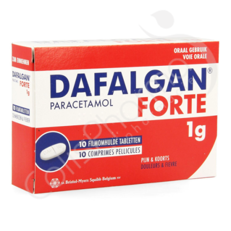 Dafalgan Forte 1 g - 10 comprimés