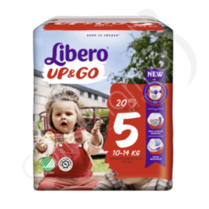 Libero Up & Go 5 - 10 à 14 kg - 22 langes bébé