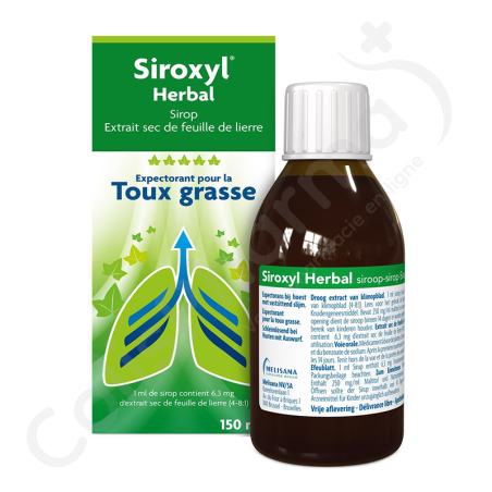 Siroxyl Herbal Vette Hoest - Siroop 150 ml