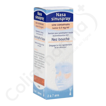 Nasa Sinuspray Kids 0,5 mg/ml Sine Conservans - Spray nasal 10 ml