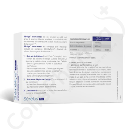 Sérélys Inco - 30 capsules