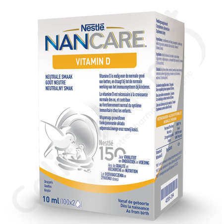 Nancare Vitamin D - Gouttes 10 ml
