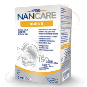 Nancare Vitamin D - Druppels 10 ml