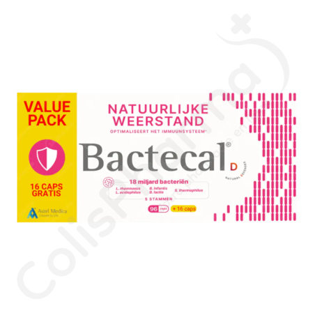 Bactecal D - PROMO 96 gélules + 16 gratuites