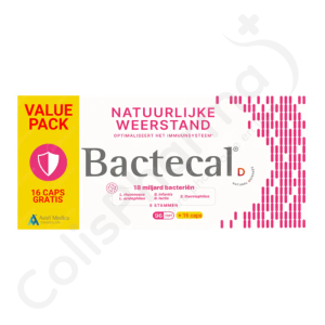Bactecal D - 96 capsules - PROMO +16 gratis