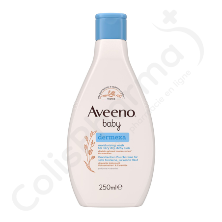 Aveeno Baby Dermexa Gel Douche Emollient - 250 ml
