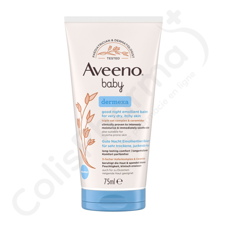 Aveeno Baby Dermexa Baume Emollient Good Night - 75 ml
