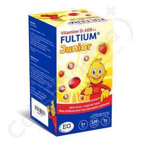 Fultium Vitaminen D3 400 UI - 120 gummies