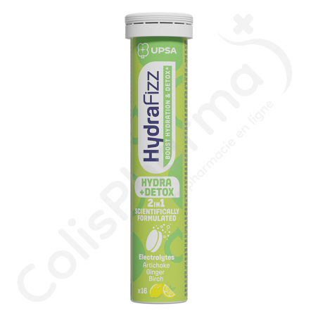 HydraFizz Detox Hydratatie - 16 bruistabletten