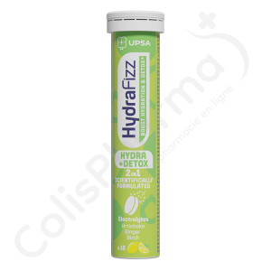 HydraFizz Detox Hydratation - 16 comprimés effervescents