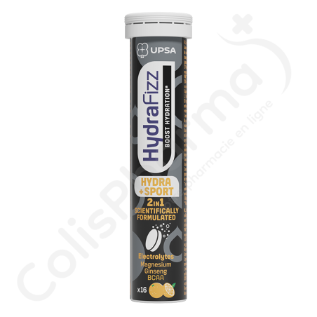 HydraFizz Sport Hydratation - 16 comprimés effervescents