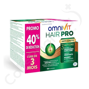 Omnivit Hair Pro Anti-chute - 180 comprimés