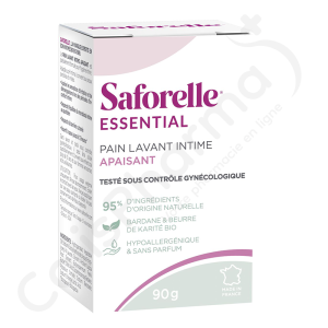 Saforelle Essential Pain Lavant Doux Apaisant - 90 g