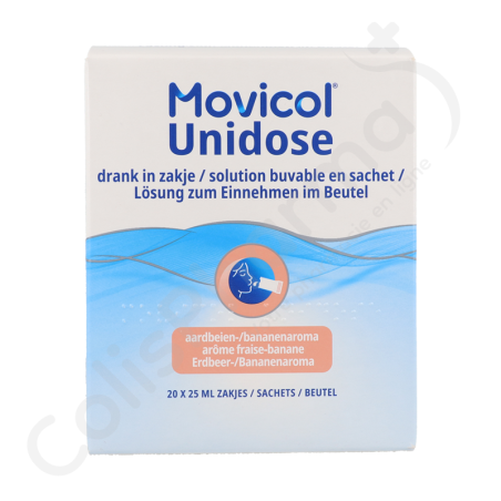 Movicol Unidose - 20 sachets de 25 ml