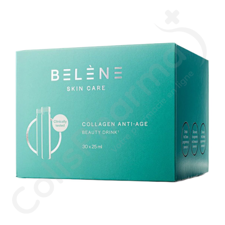 Belène Collagen Anti-Âge - 30 shots de 25 ml