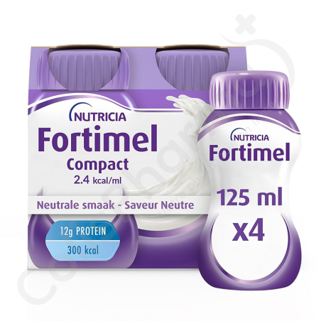 Fortimel Compact 2.4 kcal Neutre - 4x125 ml