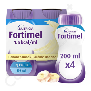Fortimel 1.5 kcal Banane - 4x200 ml