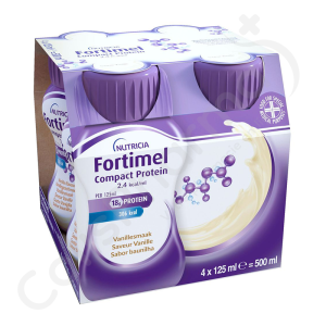 Fortimel Compact Protein 2.4 kcal Vanille - 4x125 ml