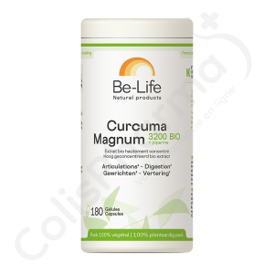 Be-Life Curcuma Magnum 3200 Bio - 180 capsules