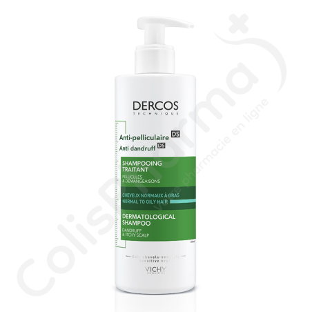 Vichy Dercos Shampooing Anti-Pelliculaire & Démangeaisons - 390 ml