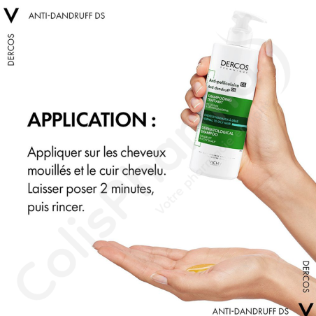 Vichy Dercos Anti-Roos & Jeuk Shampoo - 390 ml