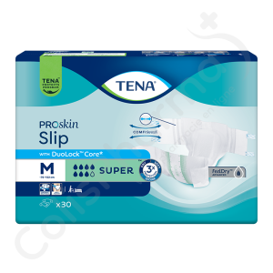 Tena Slip Super Medium - 30 changes complets